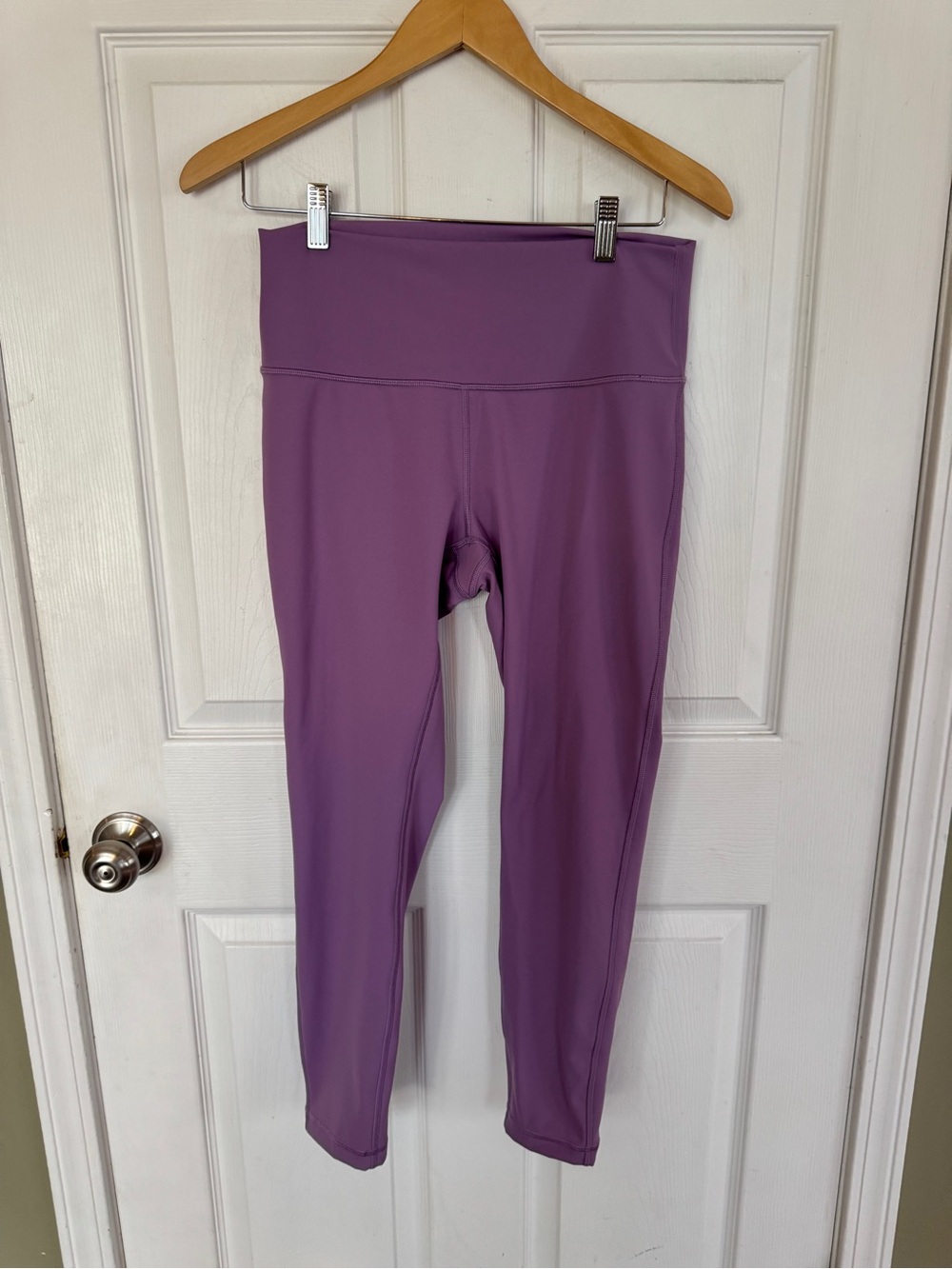 Lululemon High-Waist Purple Leggings